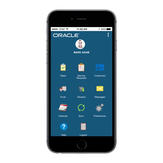 oracle mobile field service app