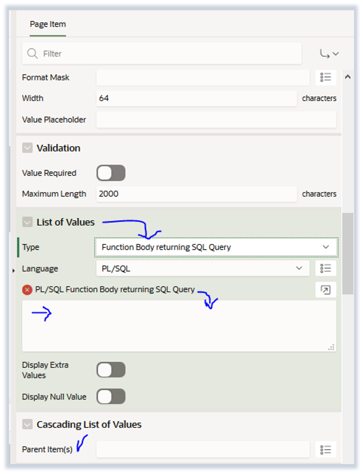 Centralizing List of Values (LOVs) in Oracle APEX