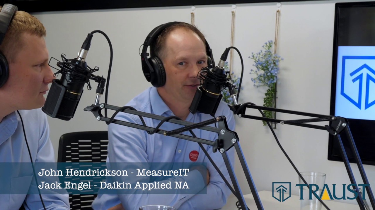 Jack Engel, Daikin Applied, and John Hendrickson, MeasureIT